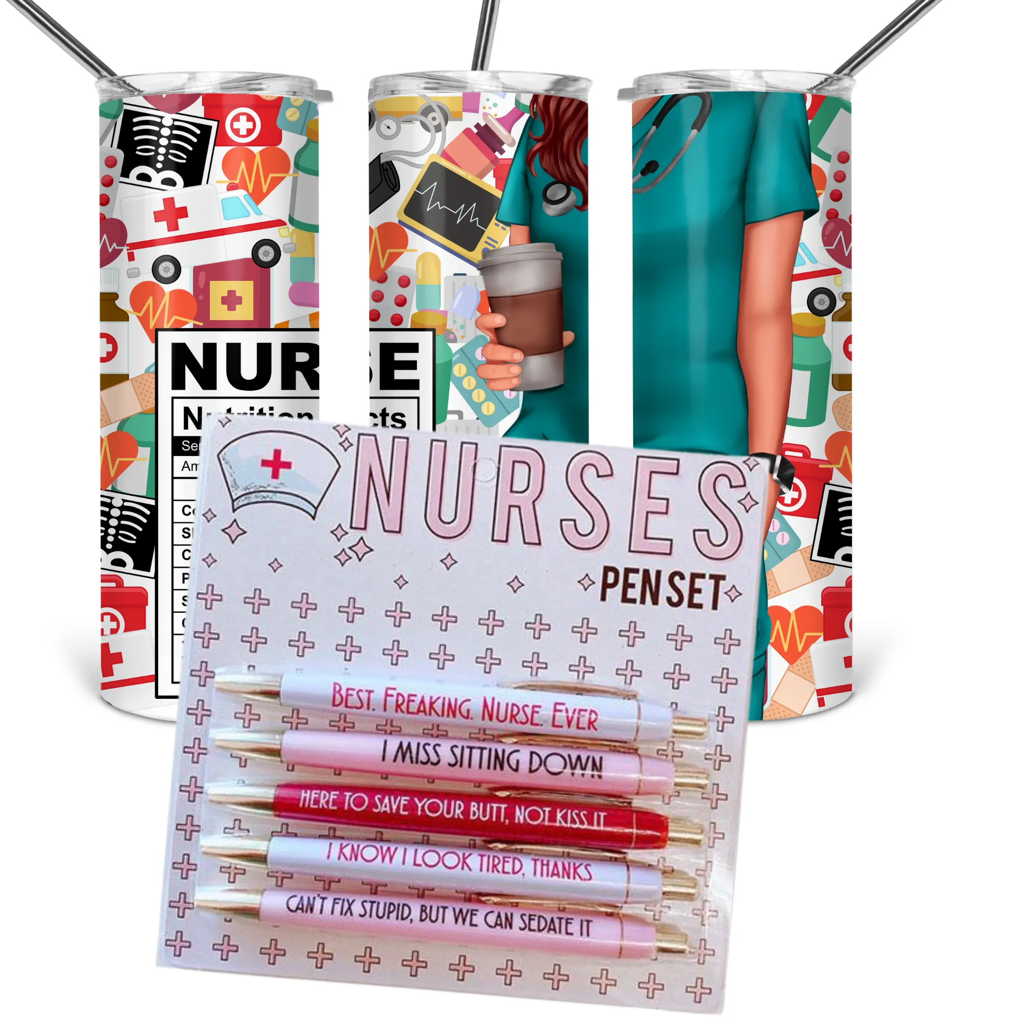 Nurse 20oz Tumbler - Customizable